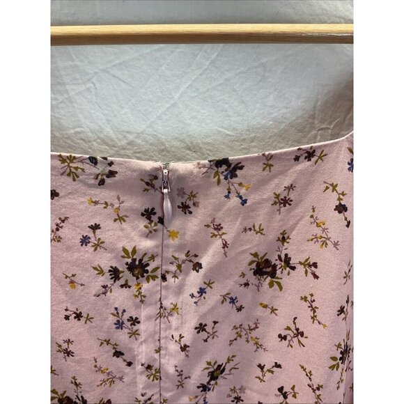 Madewell Lizzie Babydoll Dress in Fresh Sprigs Size 10 square neck puff 3/4 slv - Picture 5 of 15